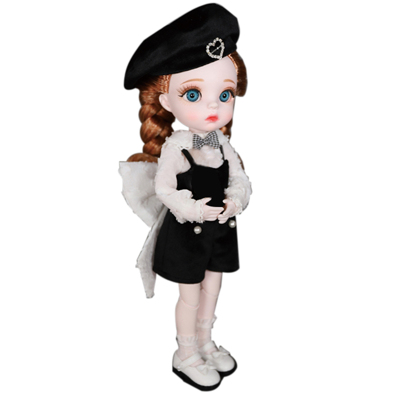 Ethnic Fashion Girls - 30 センチメートルドリームフェアリー人形 1/6 BJD ネームバイラッキーエンジェルメカニカルジョイントボディメイクアップ付き、頭皮、目、服を含む女の子用 SD