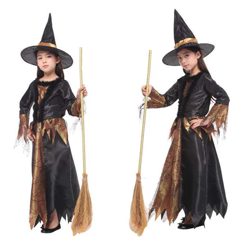 Ethnic Fashion Brands - ハロウィン魔女ウィザードコスチュームコスプレ女の子の伝統的なエスニックステージウェア春の真新しいファッション婦人服