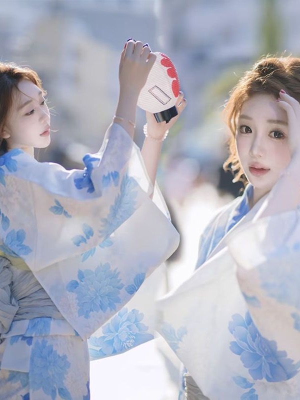 Ethnic Clothing & Online Fashion Store Khaadi Us - 伝統的な日本の着物スタイルの写真撮影用衣類女の子用バスローブドレス新バージョンエスニック伝統衣装