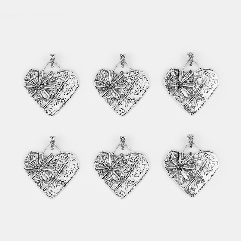 3ピース/セットエスニック彫花失恋ロックポインター幾何チャー - Ethnic Fashion Accessories のレビューと価格