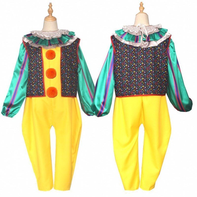 クラウンコスプレ ハロウィンコスチューム リトルクラウン衣装 - Ethnic Fashion Brands のレビューと価格