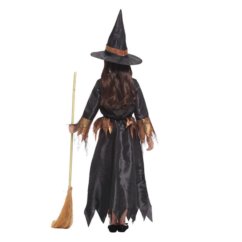 ハロウィン魔女ウィザードコスチュームコスプレ女の子の伝統的な - Ethnic Fashion Brands のレビューと価格