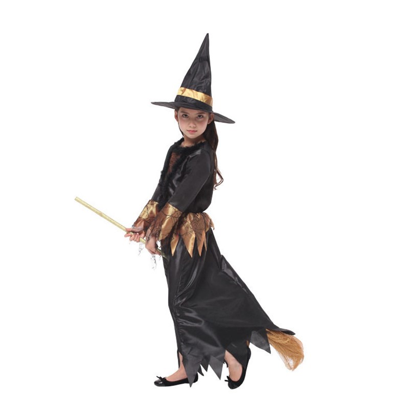 ハロウィン魔女ウィザードコスチュームコスプレ女の子の伝統的な - Ethnic Fashion Brands のレビューと価格