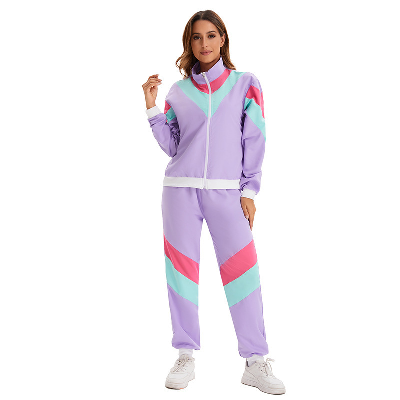 ハロウィンコスチューム 80年代 長ズボンセット ダンス衣装 - Ethnic Fashion Brands のレビューと価格