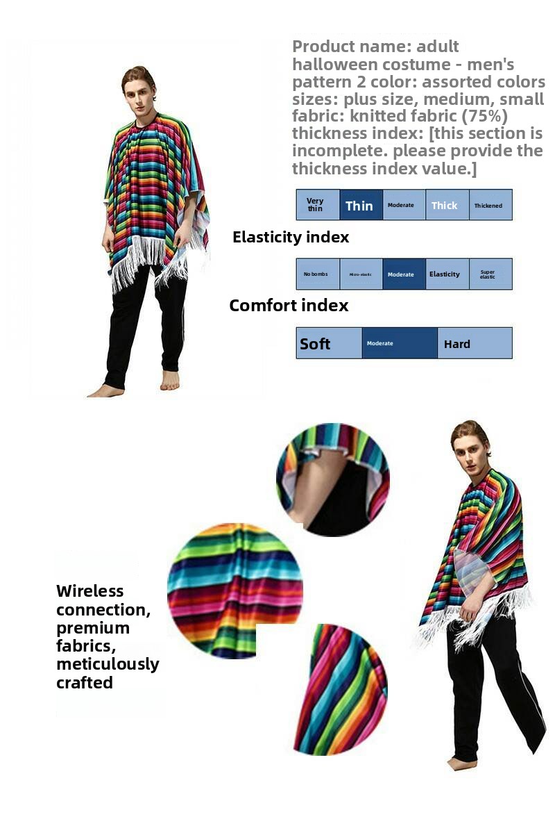 大人用ハロウィンケープエスニックステージ衣装レディースファッ - Ethnic Fashion Brands のレビューと価格