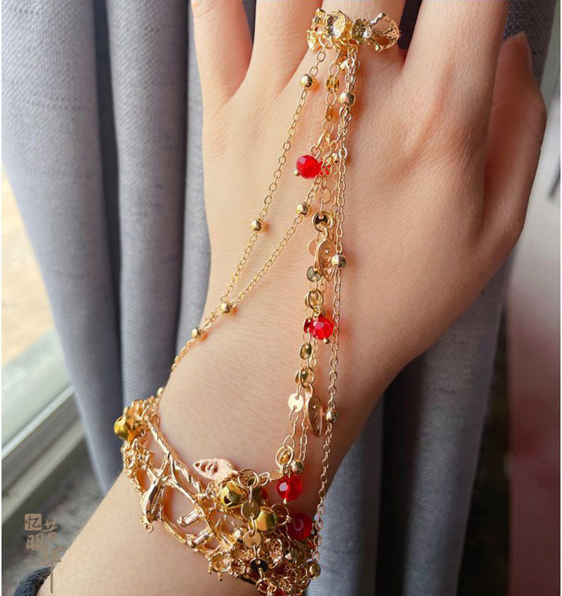 ラインストーンとヴィンテージジュエリー,合金,女性用,ニット - Ethnic Fashion Accessories のレビューと価格